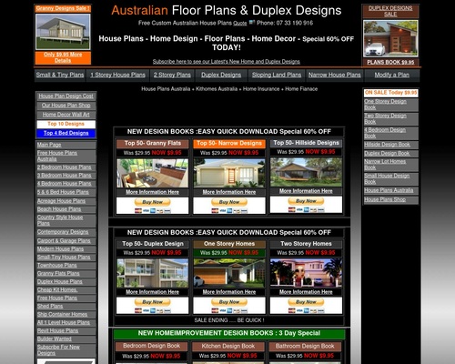 Australian Home Plans, Home Deisgns and Home Enchancment
