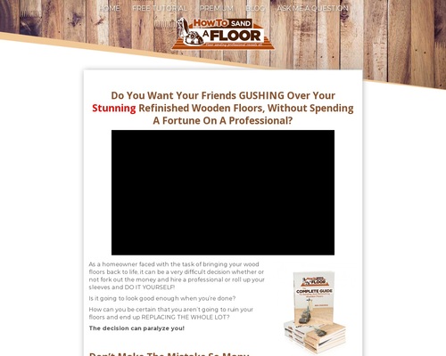 Handbook To Sanding and Refinishing Wood Floors