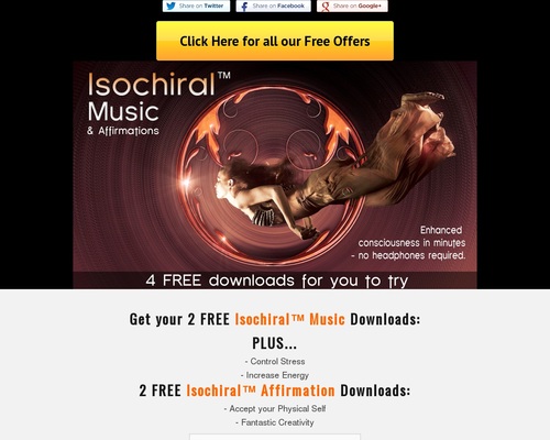 Isochiral (Chakra ,Psychic, LOA) – More than one Fresh Upsells & 90% Comms