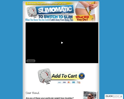 Slimomatic – HOT weight Loss Provide